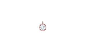 April Diamond Charm in 14kt Rose Gold
