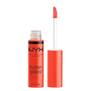 NYX Professional Makeup Butter Gloss, Peach Cobbler, 0.27 Fluid Ounce
