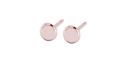 Thumbtack Studs in 14kt Rose Gold